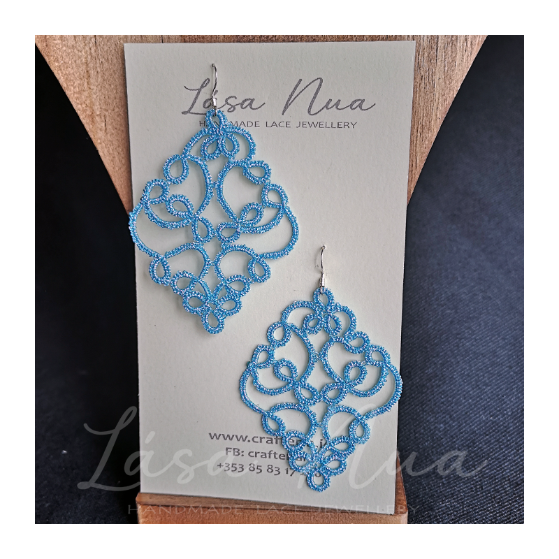 Elia - metallic sky blue