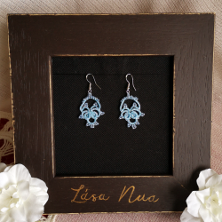 Tess - metallic blue